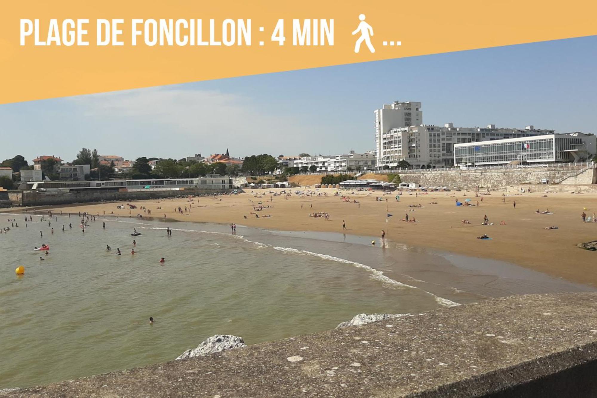 Les Pieds Dans L'Eau 200M Plage Royan Extérieur photo